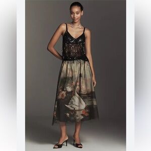 Anthropologie Wondernight Midi Skirt - Size XS - BNWT